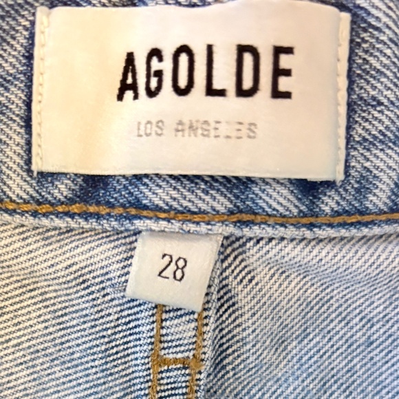 AGOLDE Reese Relaxed Cut Off Shorts | Wonder | Size 28 - Picture 7 of 8